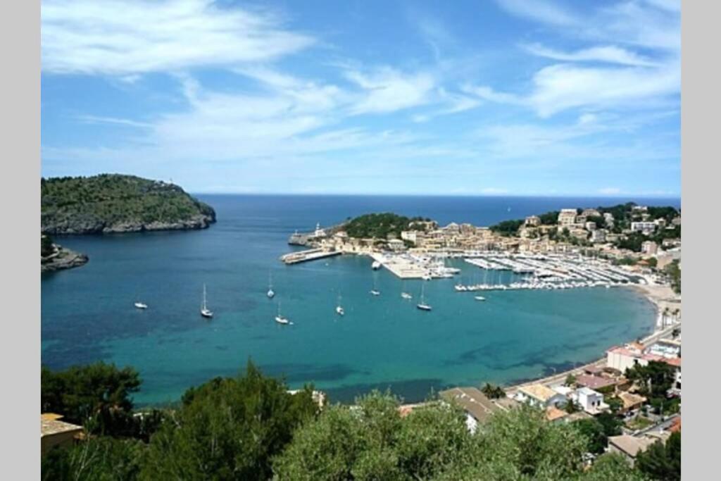 Puerto Soller Seaview Apartment: Private Terrace & Pool Port De Soller Exterior photo